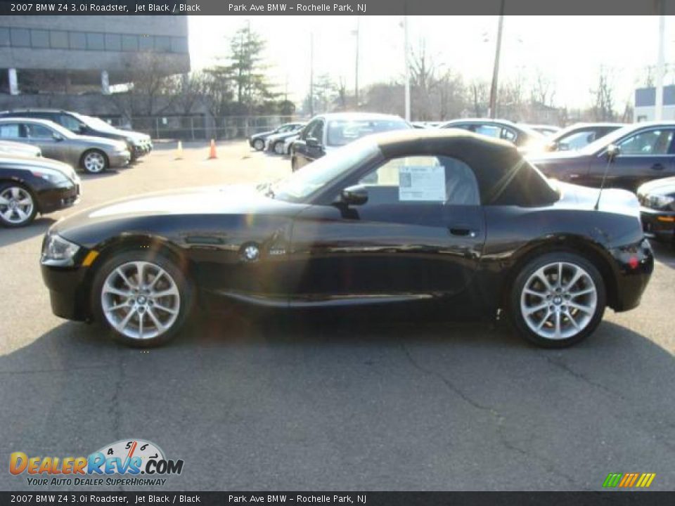 2007 BMW Z4 3.0i Roadster Jet Black / Black Photo #9