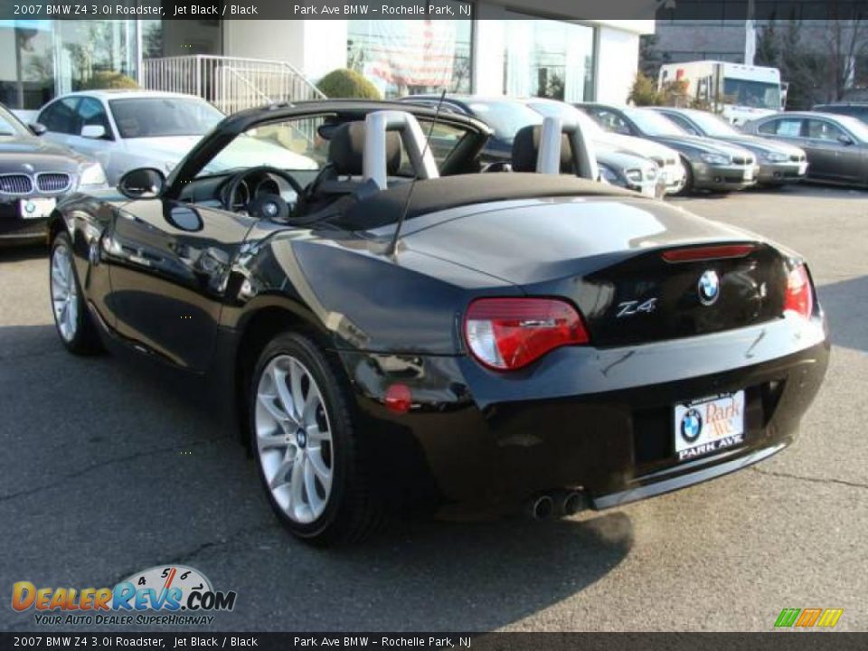 2007 BMW Z4 3.0i Roadster Jet Black / Black Photo #10