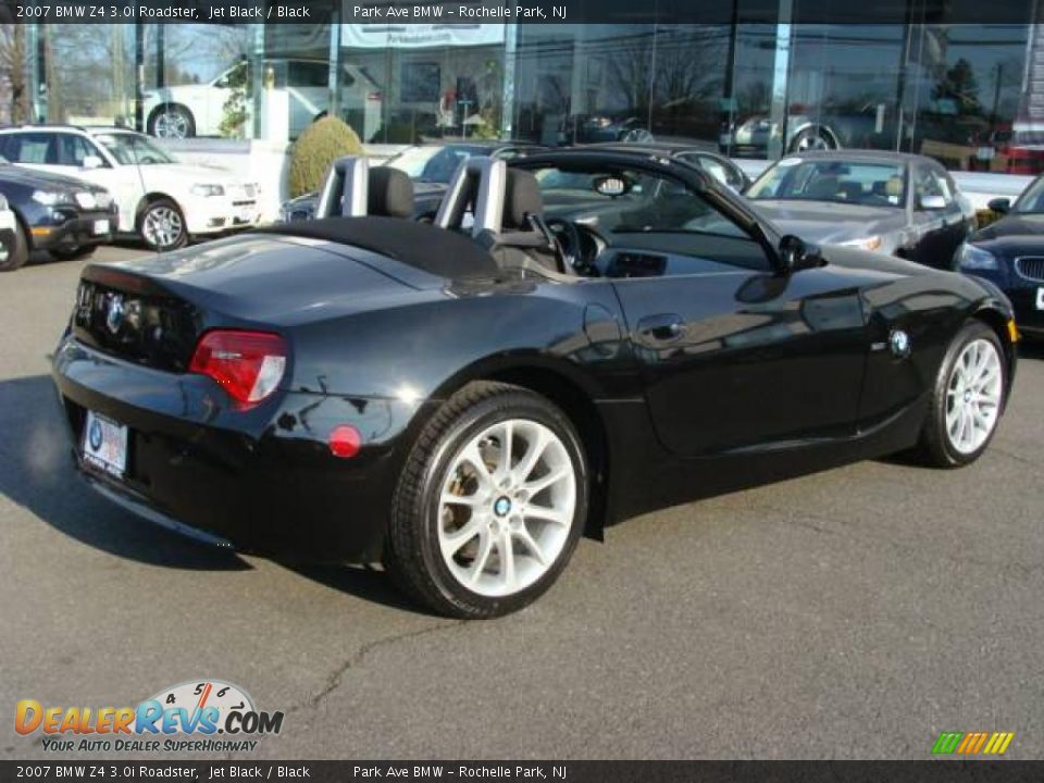 2007 BMW Z4 3.0i Roadster Jet Black / Black Photo #14
