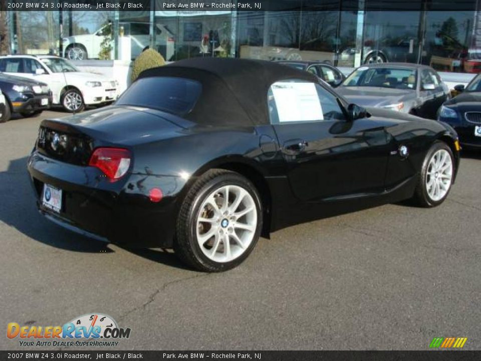 2007 BMW Z4 3.0i Roadster Jet Black / Black Photo #15