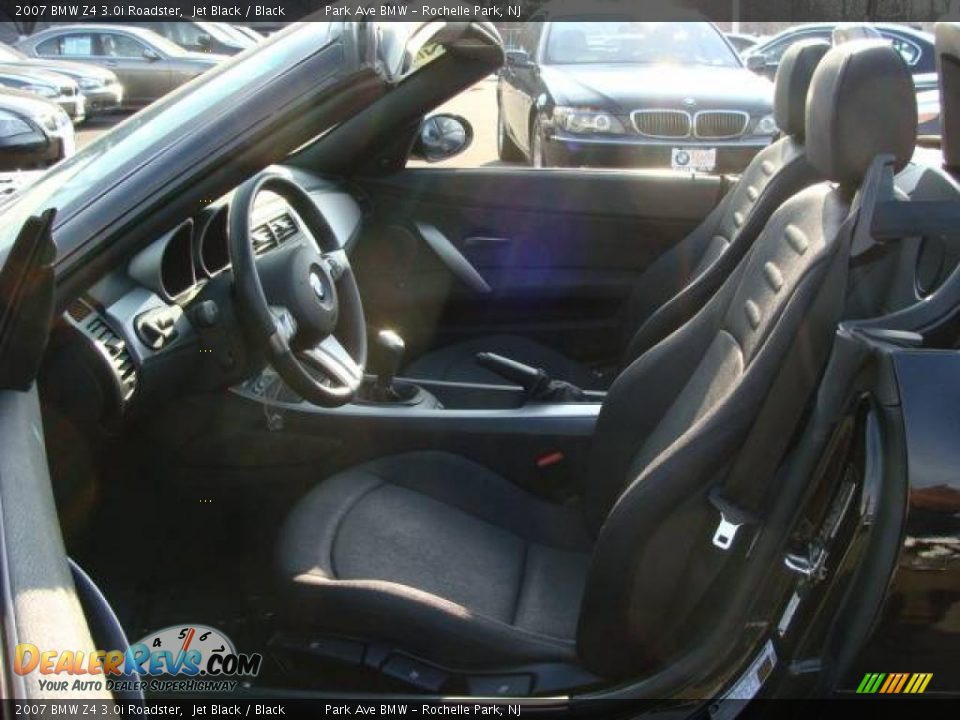 2007 BMW Z4 3.0i Roadster Jet Black / Black Photo #17