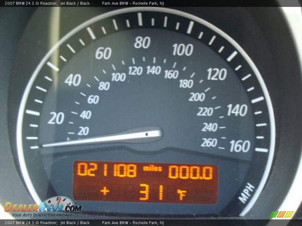 2007 BMW Z4 3.0i Roadster Jet Black / Black Photo #22