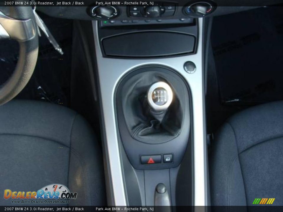 2007 BMW Z4 3.0i Roadster Jet Black / Black Photo #24