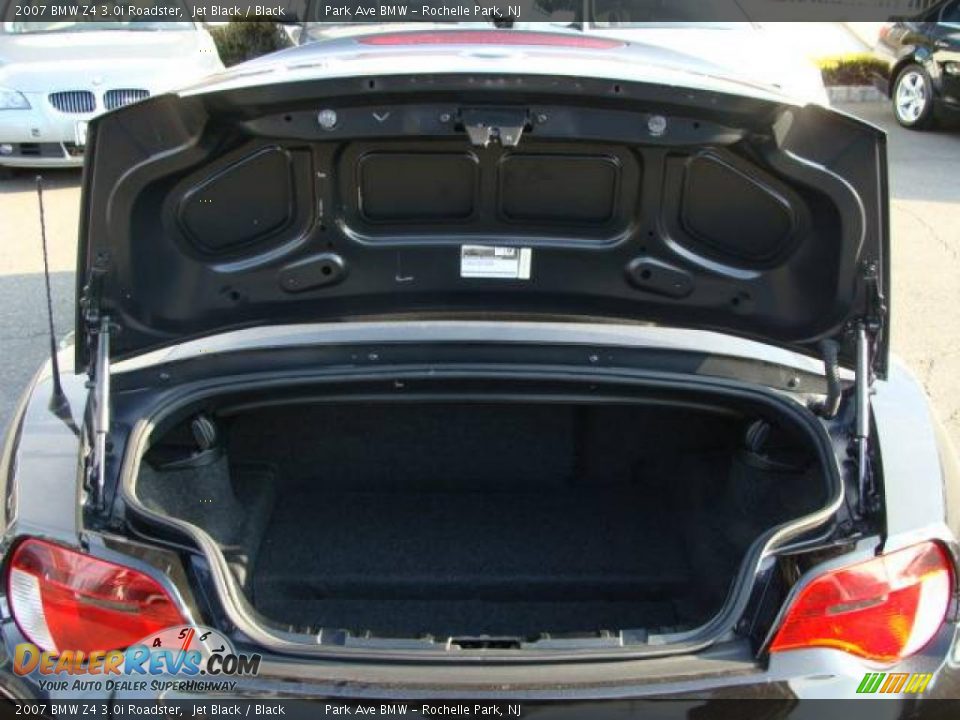 2007 BMW Z4 3.0i Roadster Jet Black / Black Photo #25