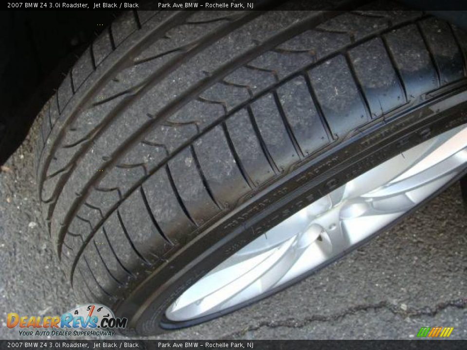 2007 BMW Z4 3.0i Roadster Jet Black / Black Photo #27