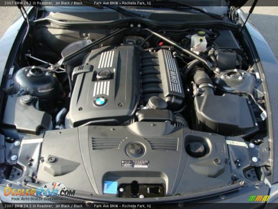2007 BMW Z4 3.0i Roadster Jet Black / Black Photo #28