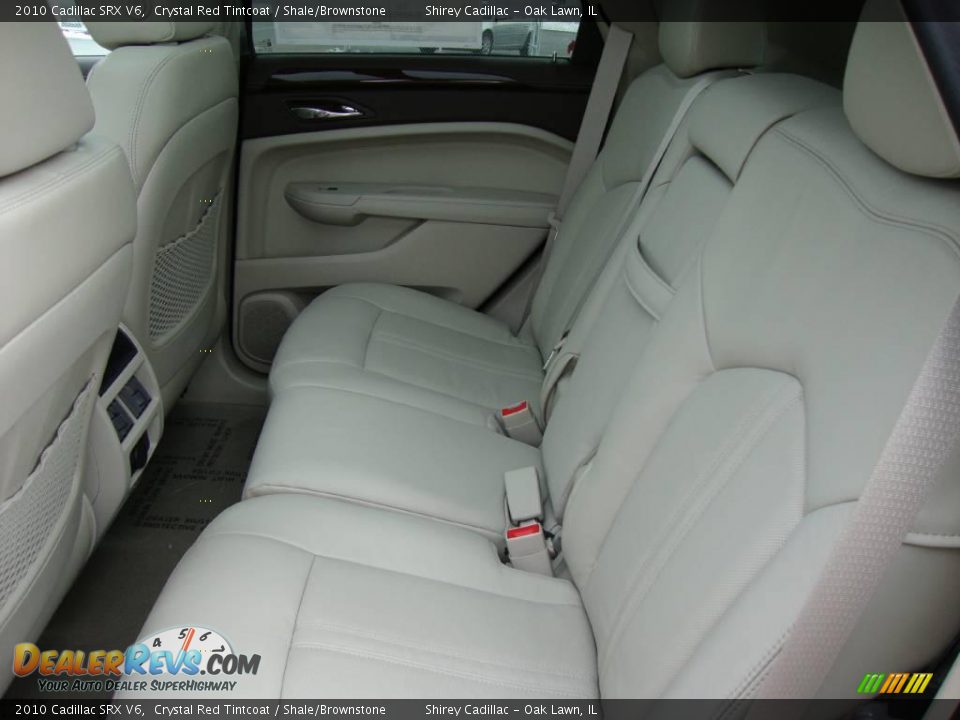 2010 Cadillac SRX V6 Crystal Red Tintcoat / Shale/Brownstone Photo #10