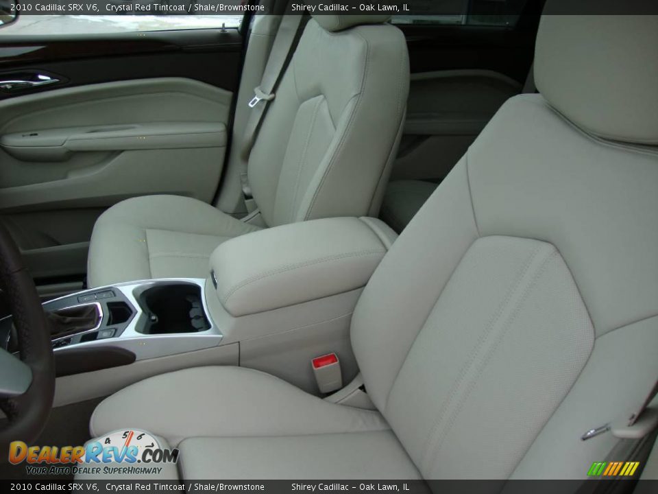 2010 Cadillac SRX V6 Crystal Red Tintcoat / Shale/Brownstone Photo #13