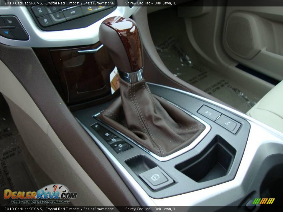 2010 Cadillac SRX V6 Crystal Red Tintcoat / Shale/Brownstone Photo #19