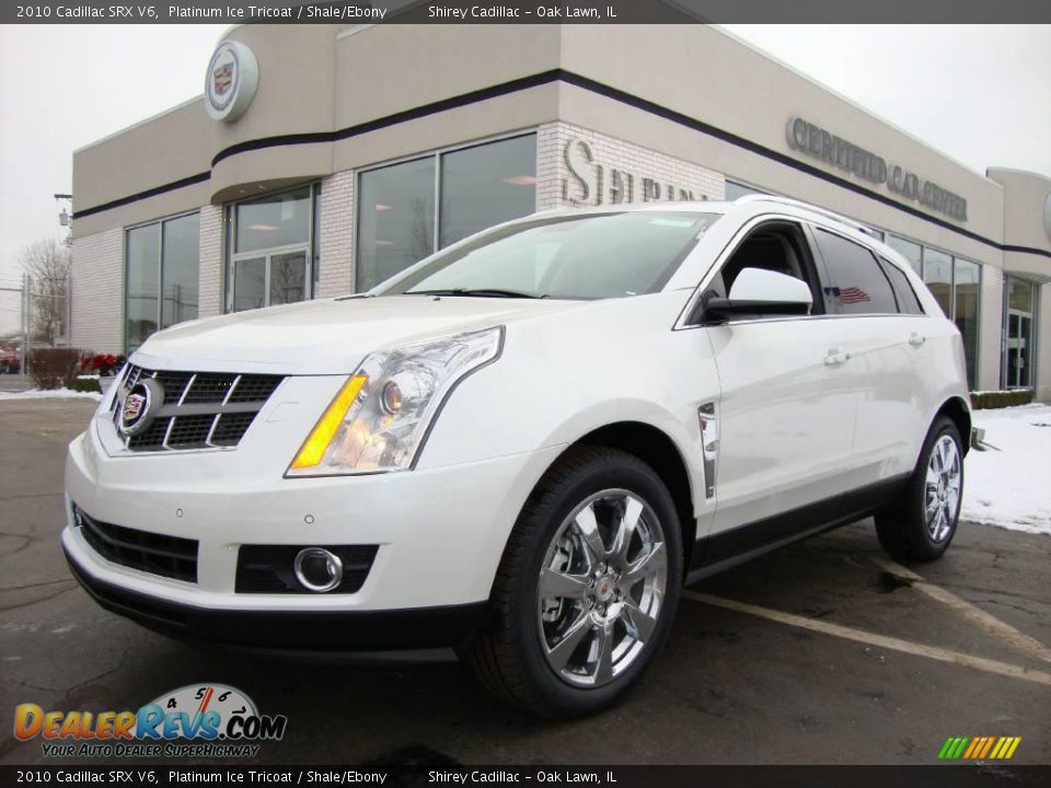 2010 Cadillac SRX V6 Platinum Ice Tricoat / Shale/Ebony Photo #1