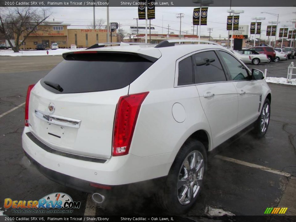 2010 Cadillac SRX V6 Platinum Ice Tricoat / Shale/Ebony Photo #4
