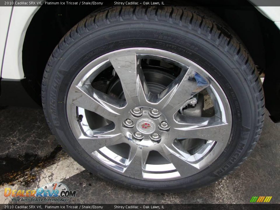 2010 Cadillac SRX V6 Platinum Ice Tricoat / Shale/Ebony Photo #7