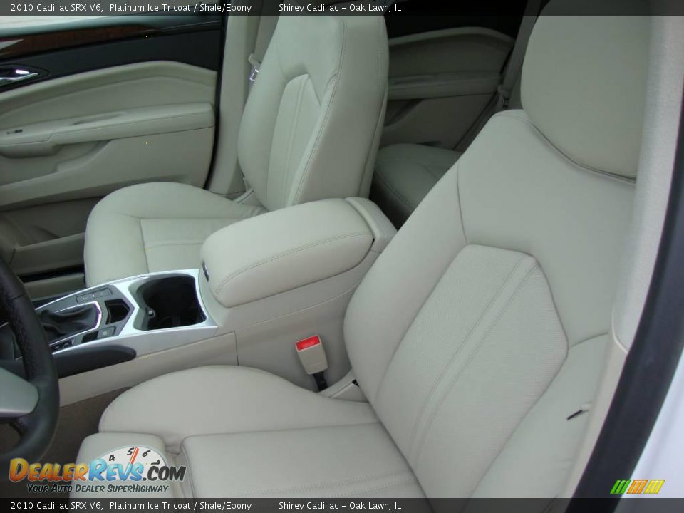 2010 Cadillac SRX V6 Platinum Ice Tricoat / Shale/Ebony Photo #11