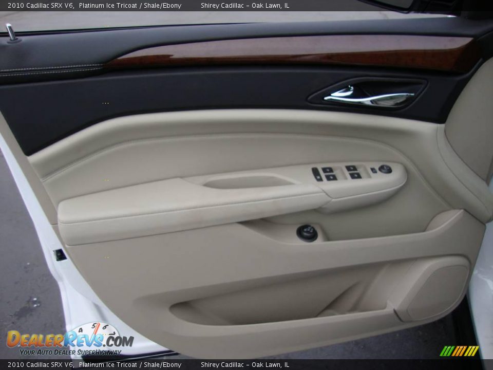 2010 Cadillac SRX V6 Platinum Ice Tricoat / Shale/Ebony Photo #13