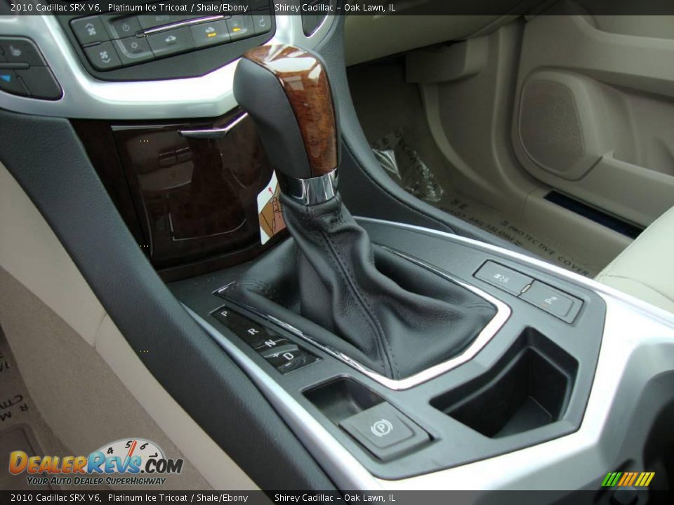 2010 Cadillac SRX V6 Platinum Ice Tricoat / Shale/Ebony Photo #17