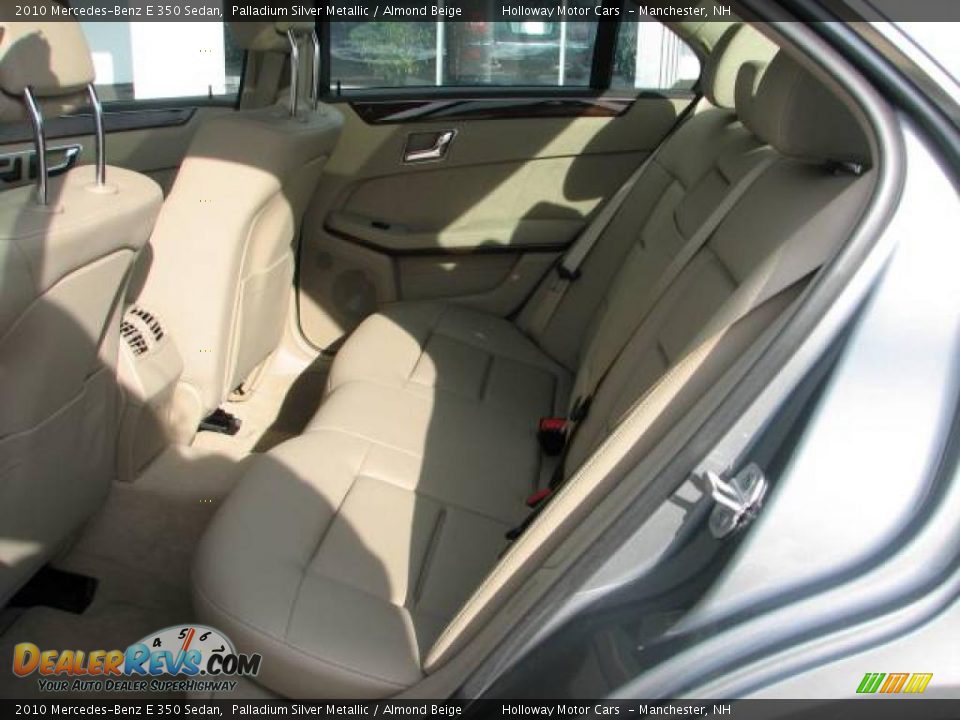 2010 Mercedes-Benz E 350 Sedan Palladium Silver Metallic / Almond Beige Photo #5