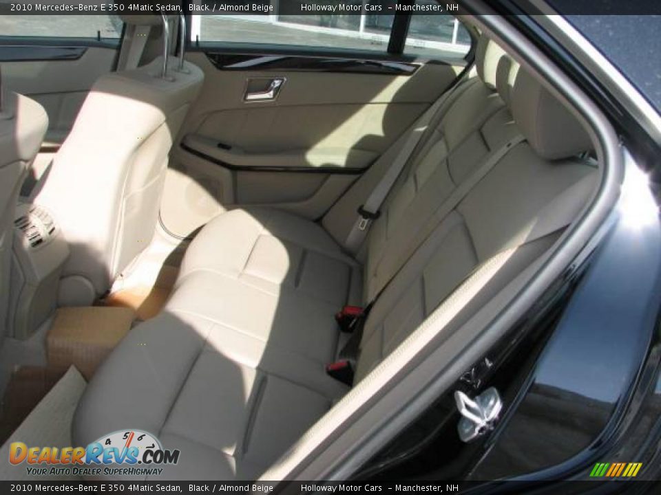 2010 Mercedes-Benz E 350 4Matic Sedan Black / Almond Beige Photo #5