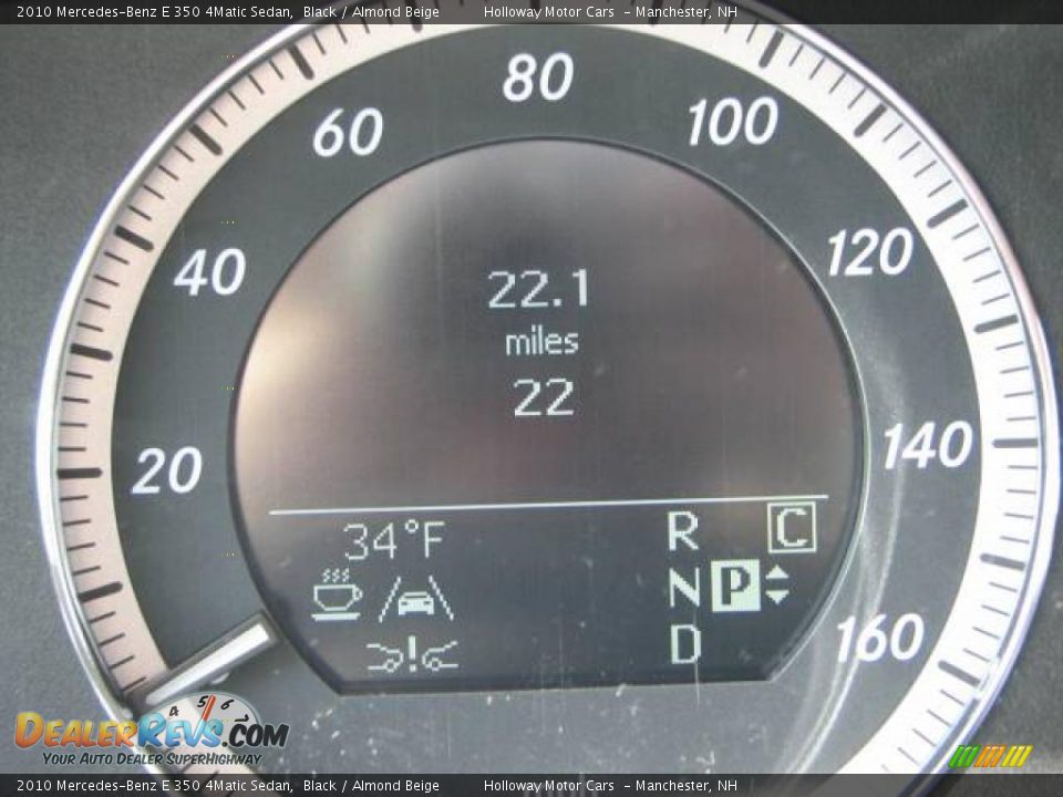 2010 Mercedes-Benz E 350 4Matic Sedan Black / Almond Beige Photo #9