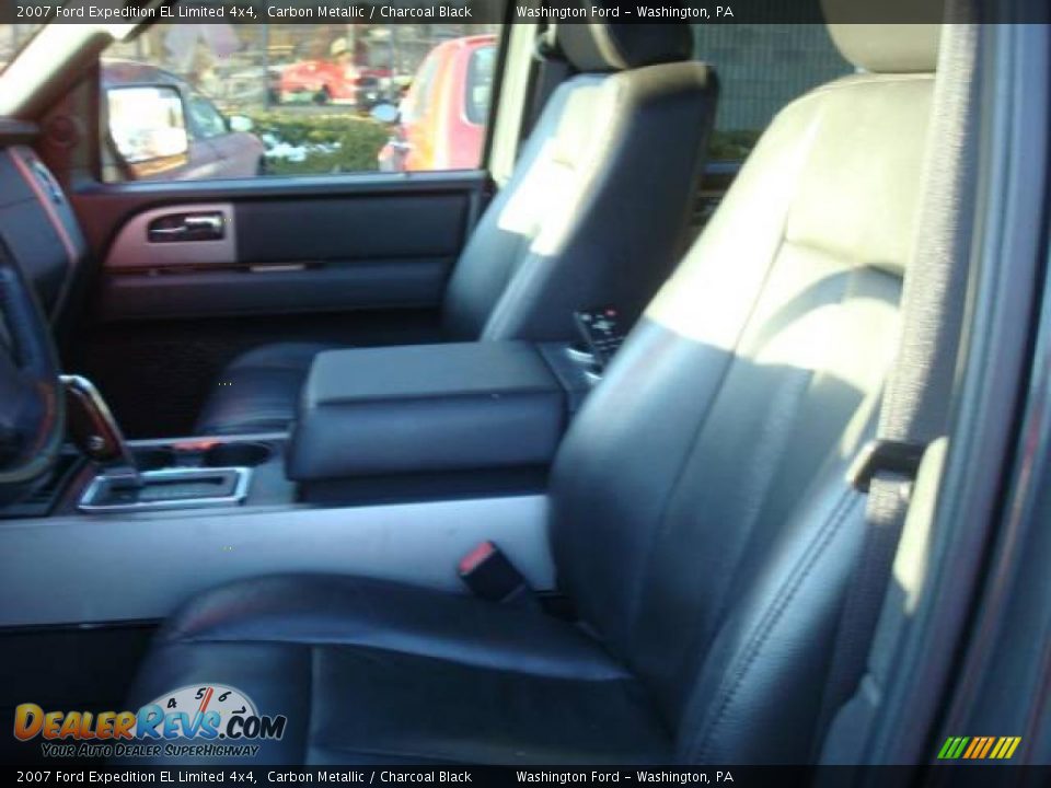 2007 Ford Expedition EL Limited 4x4 Carbon Metallic / Charcoal Black Photo #7