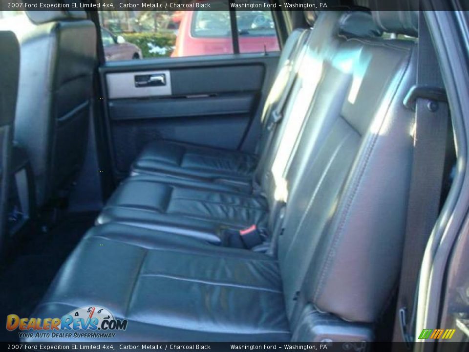 2007 Ford Expedition EL Limited 4x4 Carbon Metallic / Charcoal Black Photo #11