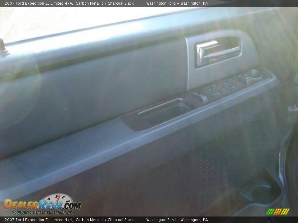 2007 Ford Expedition EL Limited 4x4 Carbon Metallic / Charcoal Black Photo #16