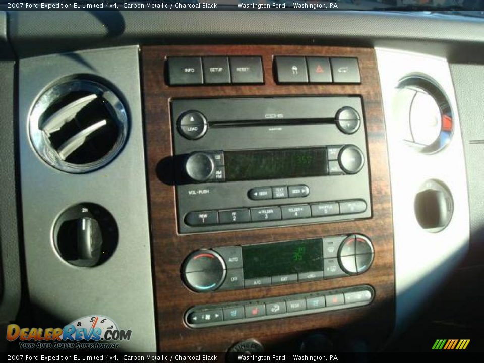 2007 Ford Expedition EL Limited 4x4 Carbon Metallic / Charcoal Black Photo #17