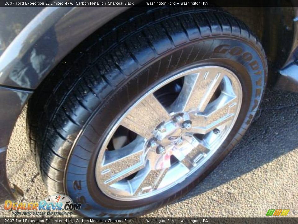 2007 Ford Expedition EL Limited 4x4 Carbon Metallic / Charcoal Black Photo #18