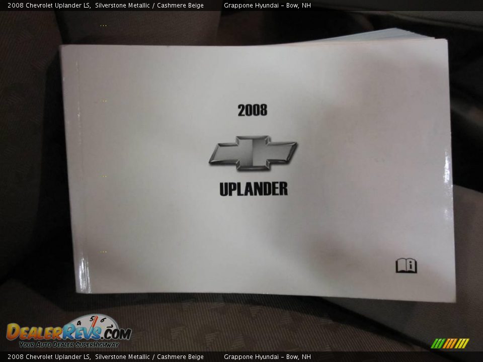 2008 Chevrolet Uplander LS Silverstone Metallic / Cashmere Beige Photo #9