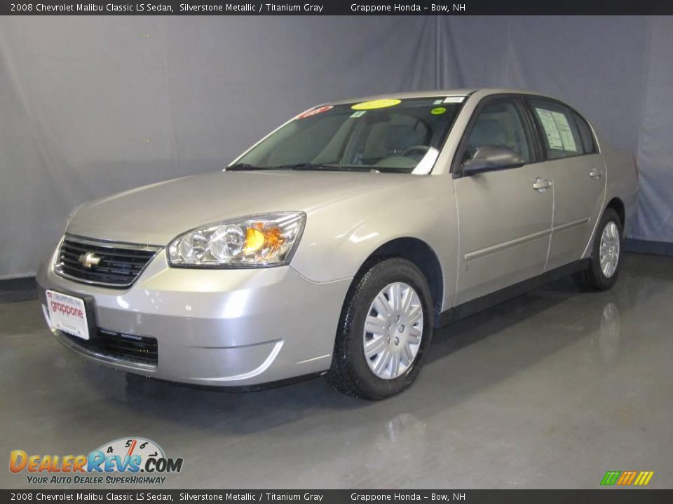 2008 Chevrolet Malibu Classic LS Sedan Silverstone Metallic / Titanium Gray Photo #1
