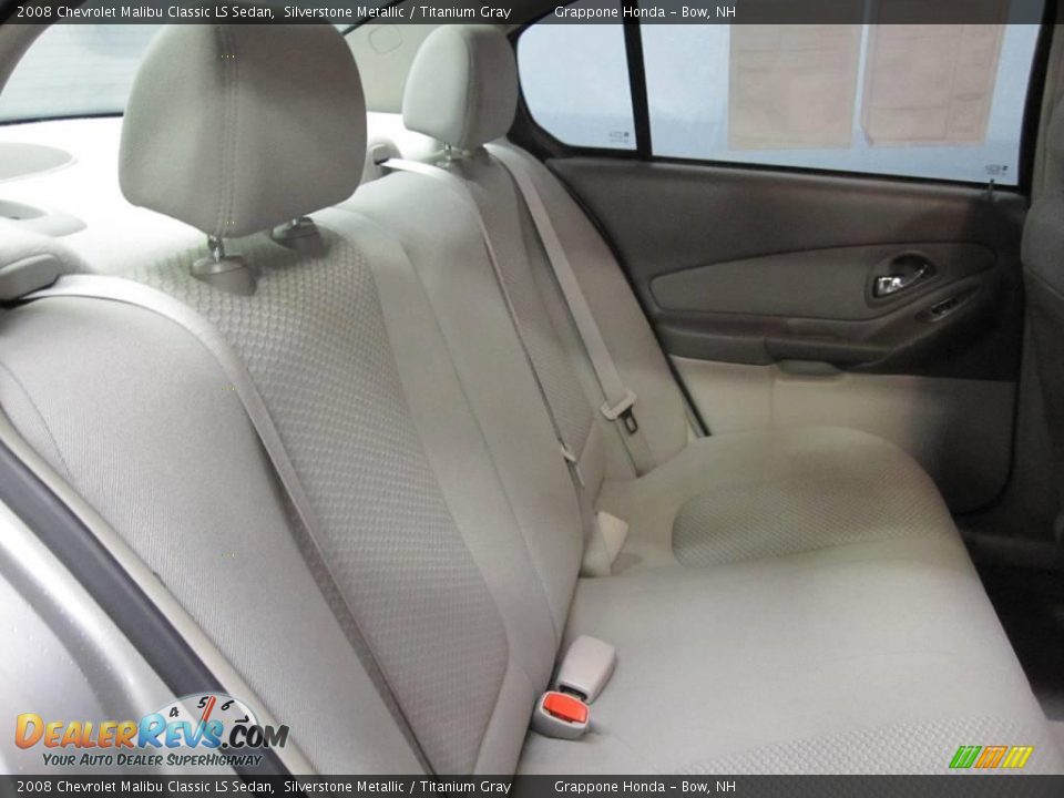 2008 Chevrolet Malibu Classic LS Sedan Silverstone Metallic / Titanium Gray Photo #6
