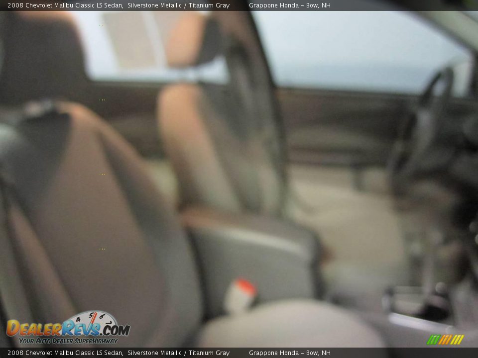 2008 Chevrolet Malibu Classic LS Sedan Silverstone Metallic / Titanium Gray Photo #7