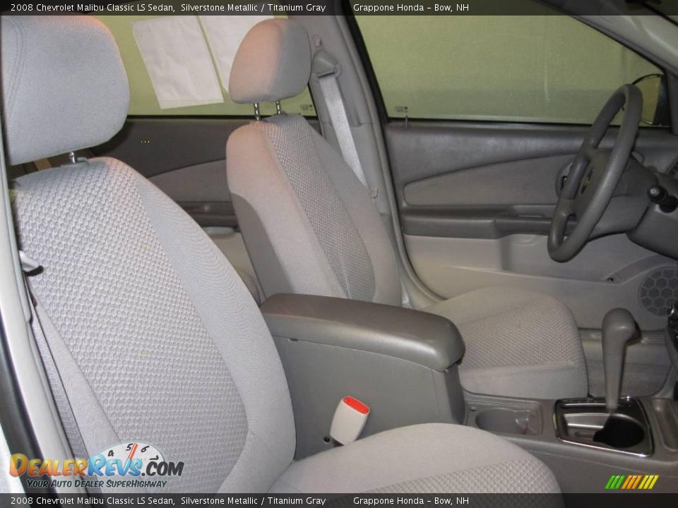 2008 Chevrolet Malibu Classic LS Sedan Silverstone Metallic / Titanium Gray Photo #8