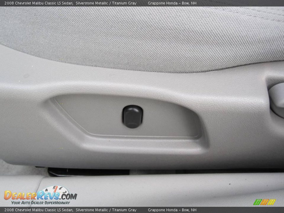 2008 Chevrolet Malibu Classic LS Sedan Silverstone Metallic / Titanium Gray Photo #9