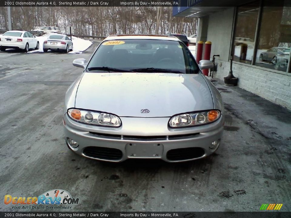 2001 Oldsmobile Aurora 4.0 Sterling Metallic / Dark Gray Photo #3