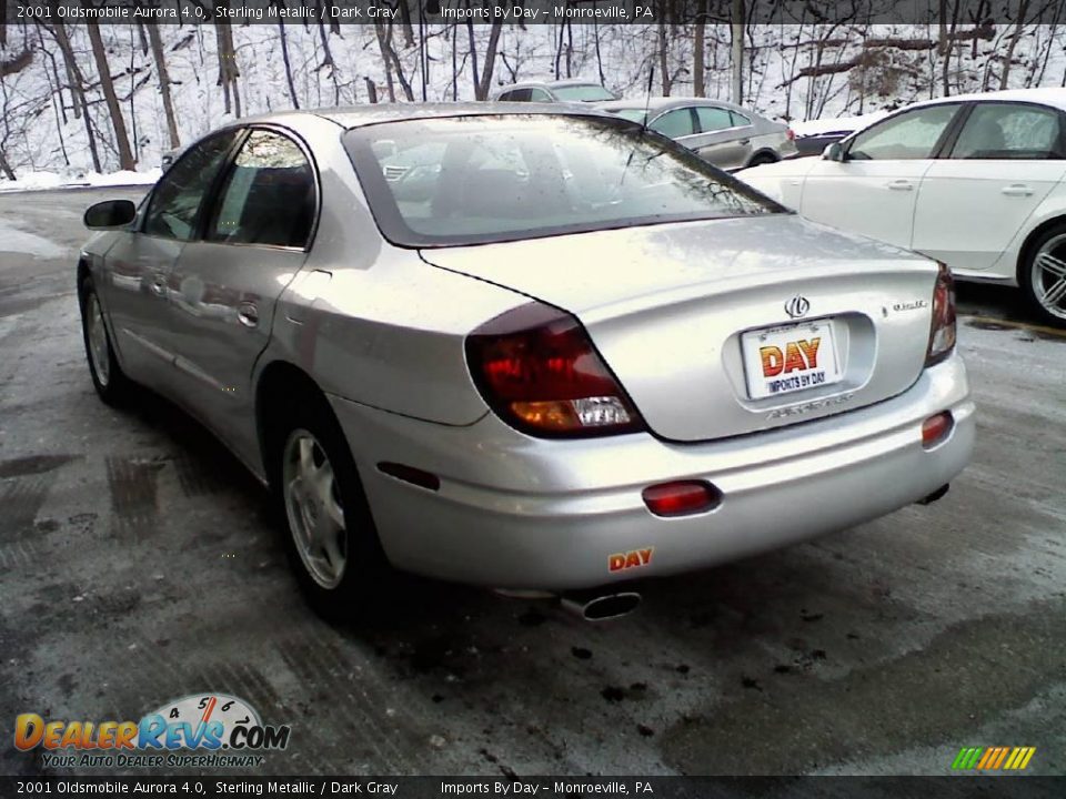 2001 Oldsmobile Aurora 4.0 Sterling Metallic / Dark Gray Photo #5