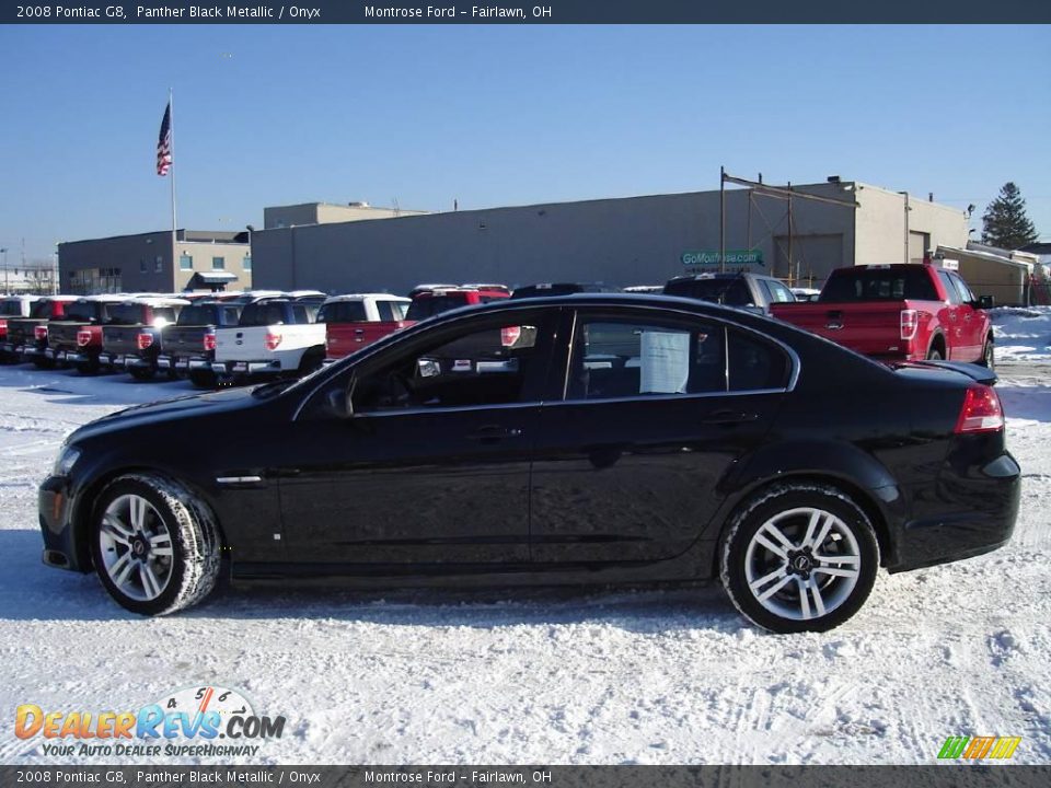 2008 Pontiac G8 Panther Black Metallic / Onyx Photo #2