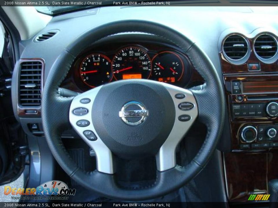 2008 Nissan Altima 2.5 SL Dark Slate Metallic / Charcoal Photo #13