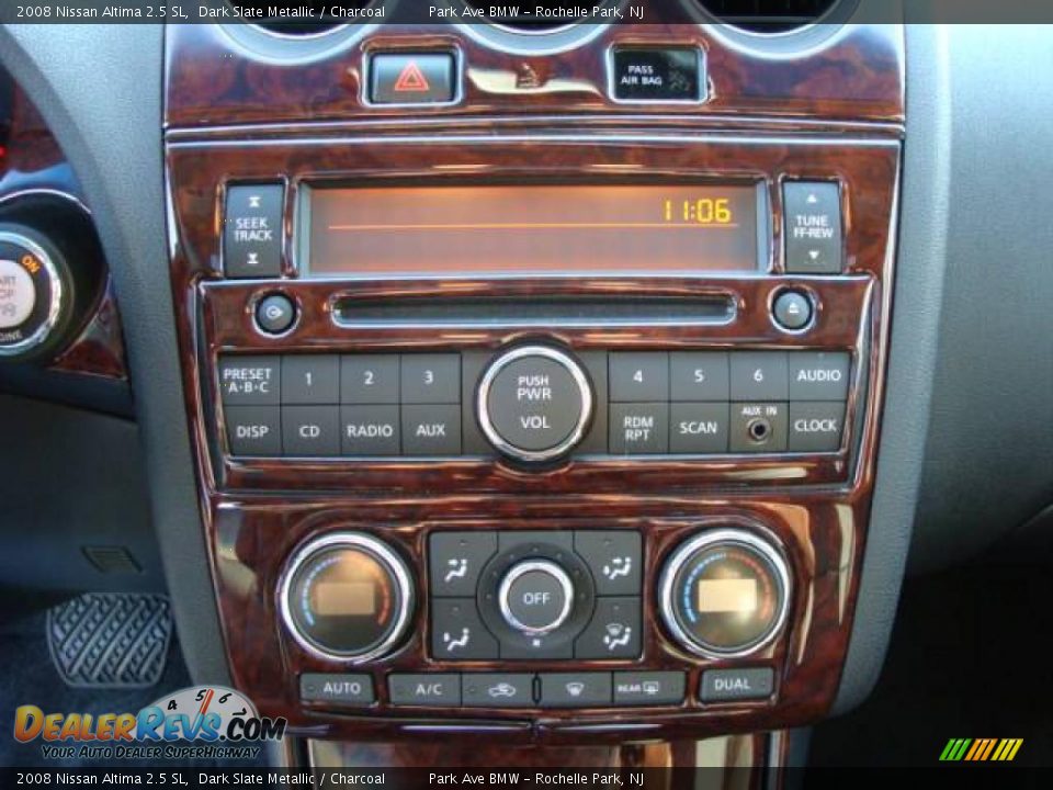 2008 Nissan Altima 2.5 SL Dark Slate Metallic / Charcoal Photo #15