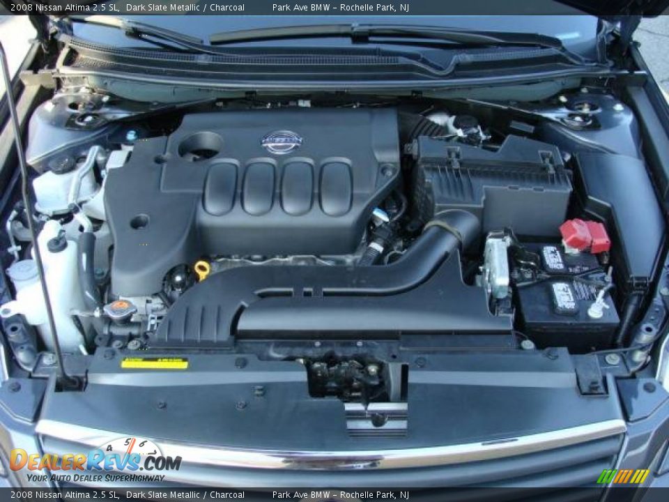 2008 Nissan Altima 2.5 SL Dark Slate Metallic / Charcoal Photo #25