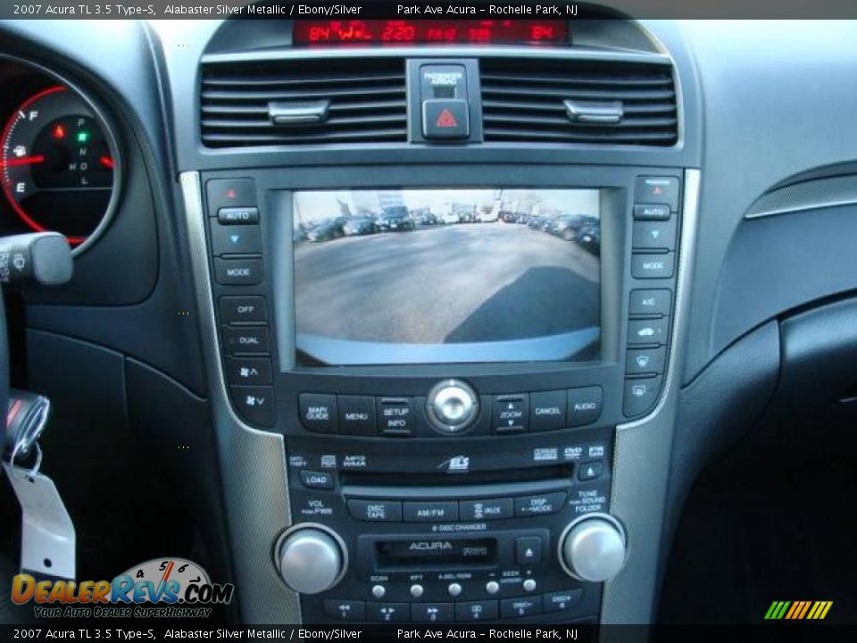 2007 Acura TL 3.5 Type-S Alabaster Silver Metallic / Ebony/Silver Photo #14