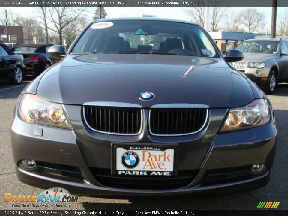 2006 BMW 3 Series 325xi Sedan Sparkling Graphite Metallic / Grey Photo #3