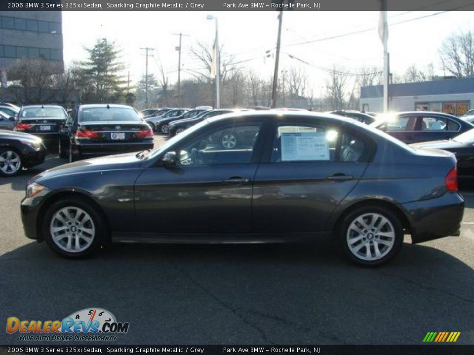 2006 BMW 3 Series 325xi Sedan Sparkling Graphite Metallic / Grey Photo #5