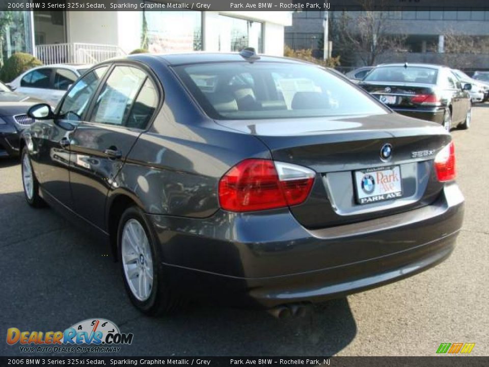 2006 BMW 3 Series 325xi Sedan Sparkling Graphite Metallic / Grey Photo #6