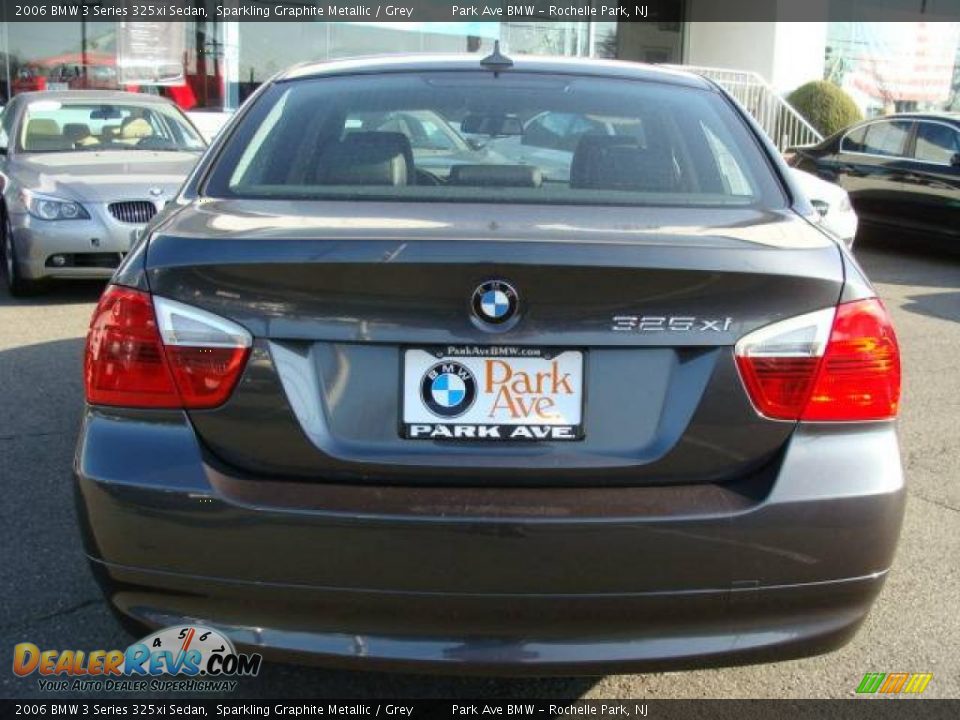 2006 BMW 3 Series 325xi Sedan Sparkling Graphite Metallic / Grey Photo #7