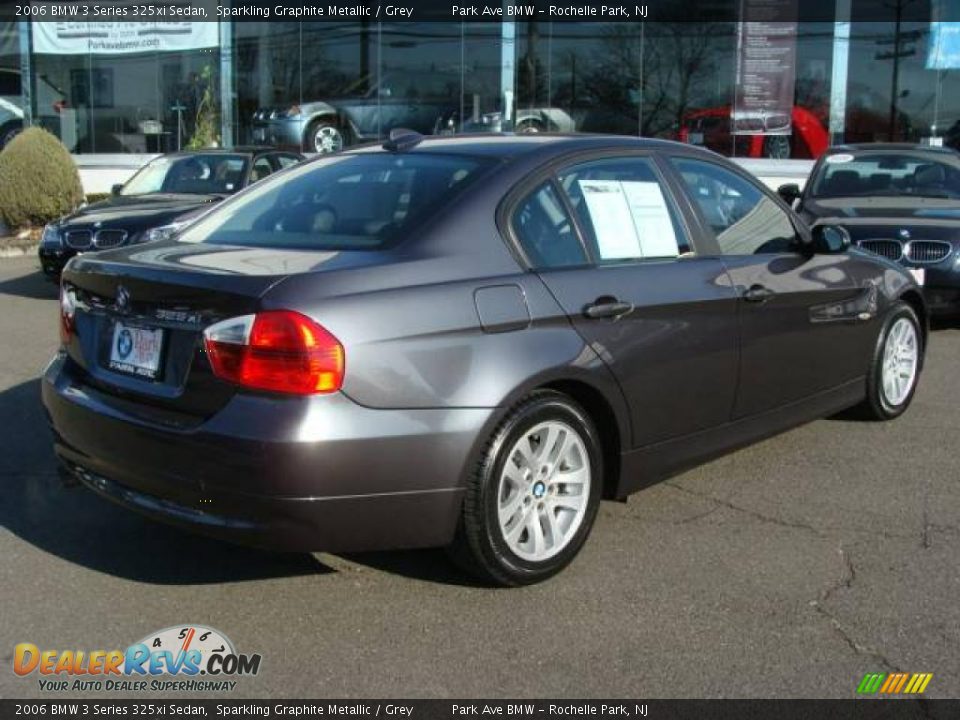 2006 BMW 3 Series 325xi Sedan Sparkling Graphite Metallic / Grey Photo #8