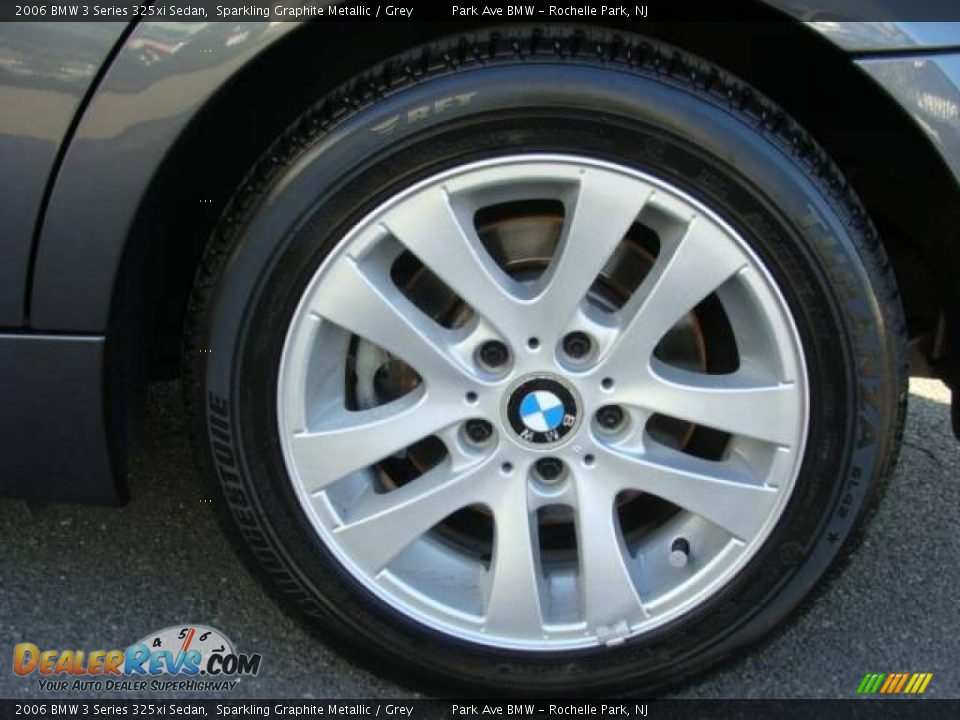 2006 BMW 3 Series 325xi Sedan Sparkling Graphite Metallic / Grey Photo #23