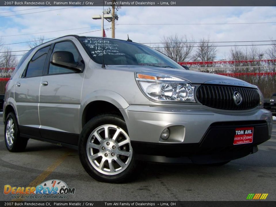 2007 Buick Rendezvous CX Platinum Metallic / Gray Photo #1