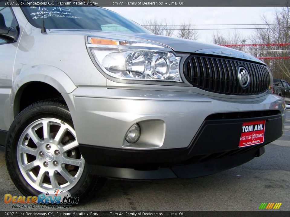 2007 Buick Rendezvous CX Platinum Metallic / Gray Photo #2