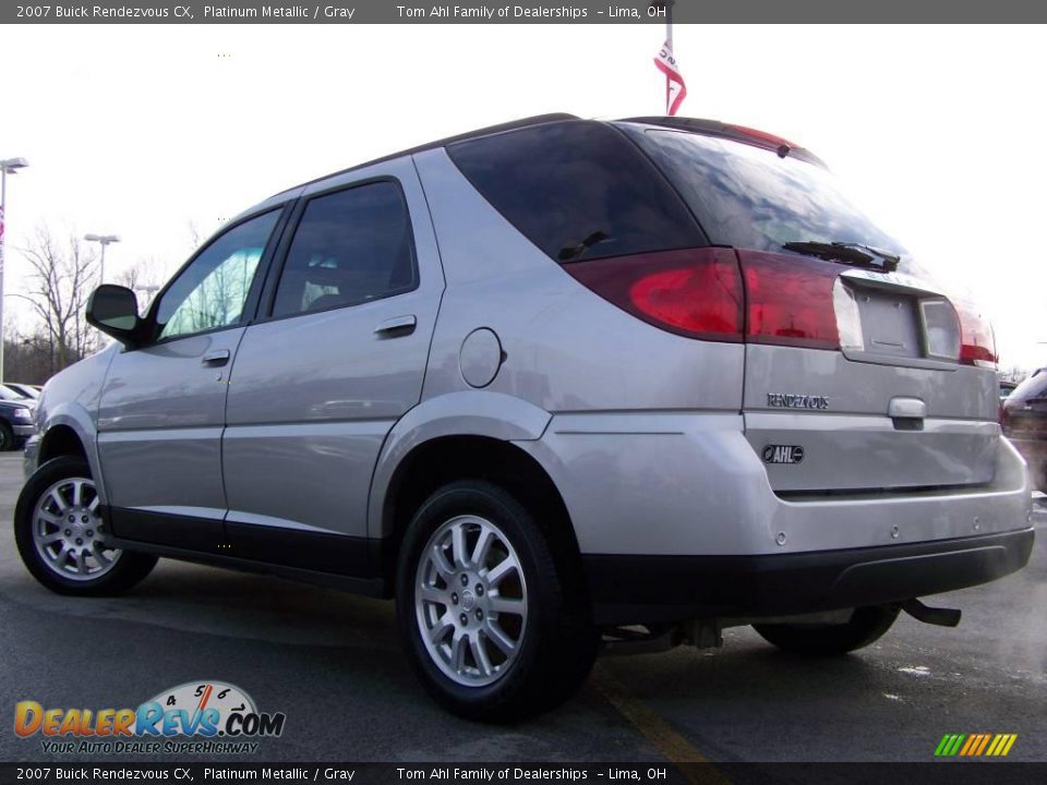2007 Buick Rendezvous CX Platinum Metallic / Gray Photo #4