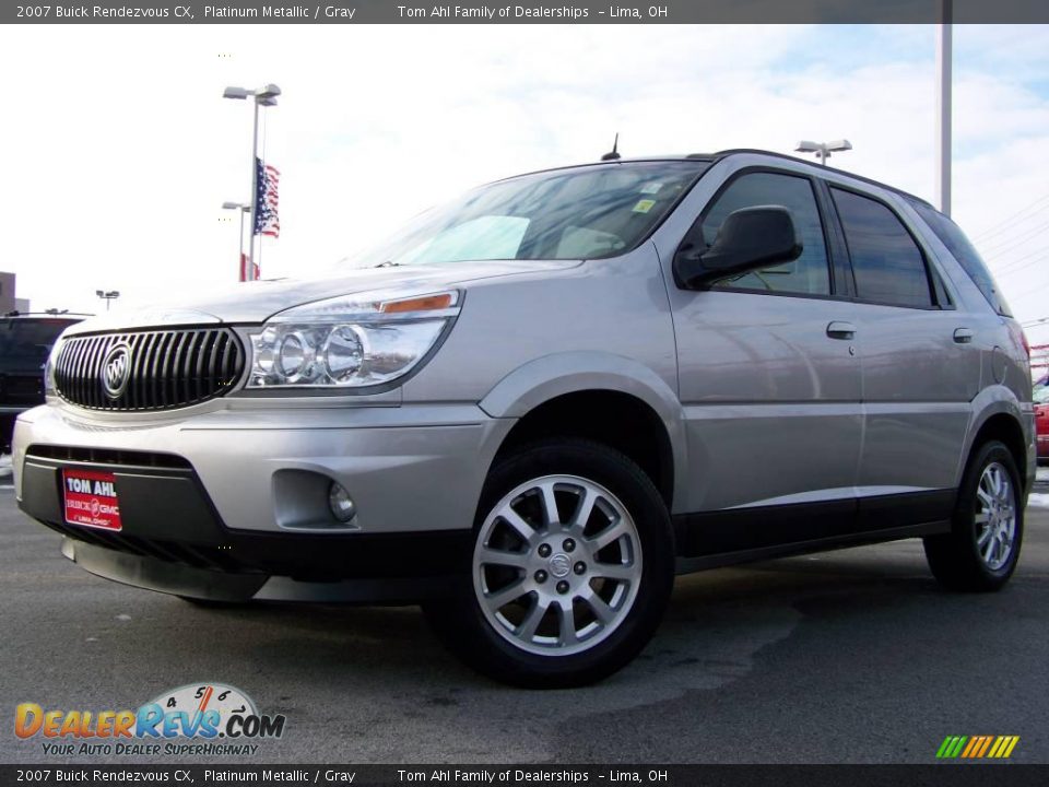 2007 Buick Rendezvous CX Platinum Metallic / Gray Photo #5